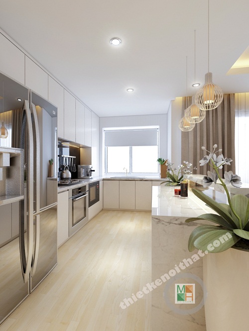 tủ bếp đẹp mới nhất 2015